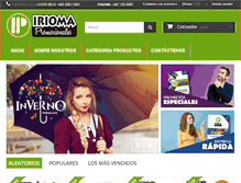 Tablet Screenshot of irioma.com